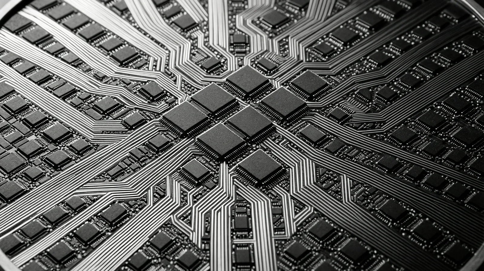 Technical architectural pathways of a silicon wafer