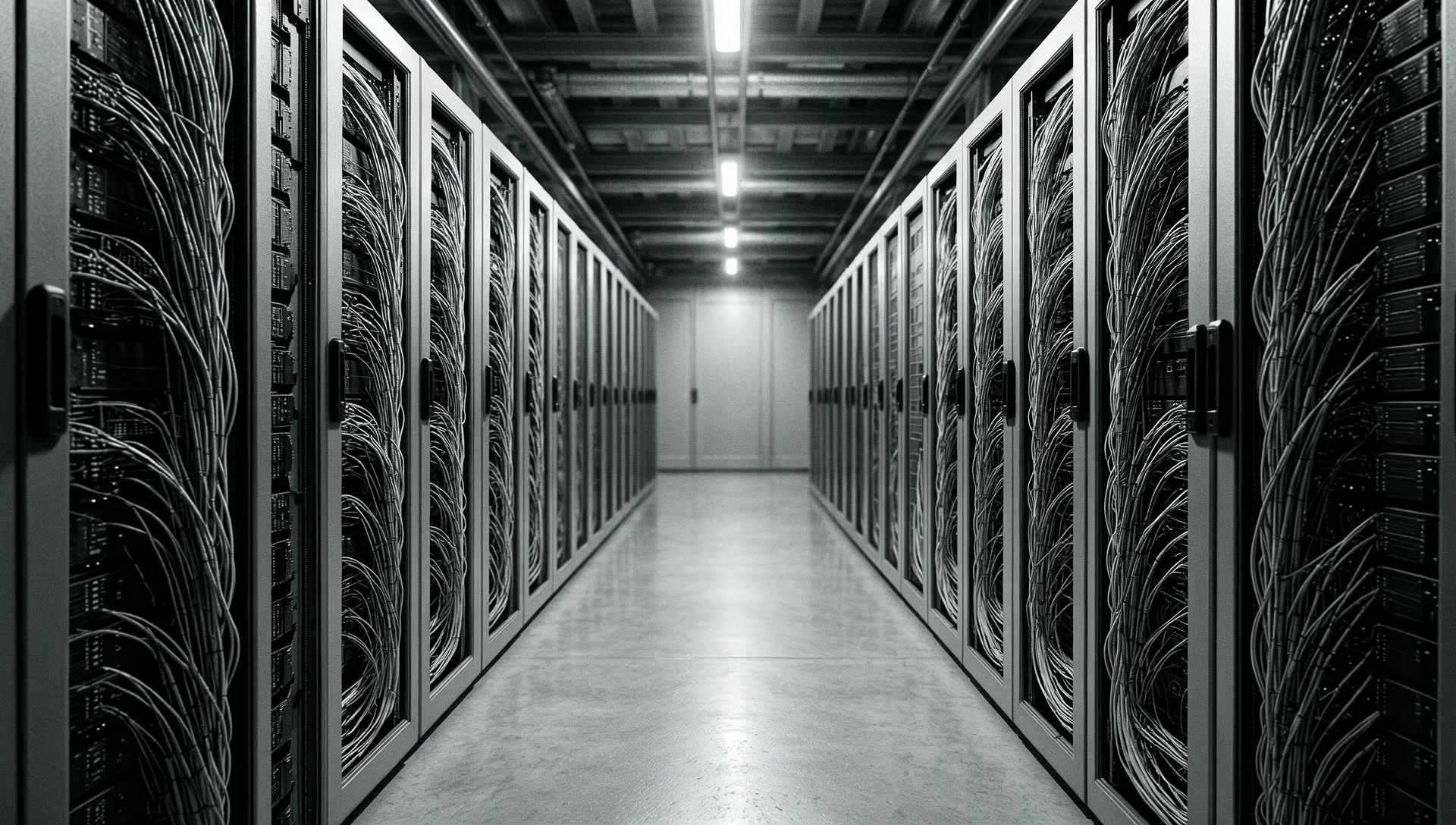 Oilrise ML Academy Data Center Corridor